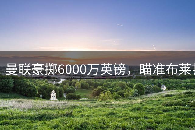 曼联豪掷6000万英镑，瞄准布莱顿中场巴莱巴
